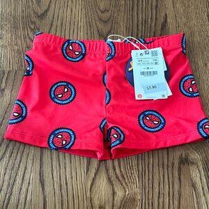 Spider man swim trunks